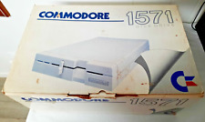 Commodore 1571 disc drive in box w manual Tested Working picture