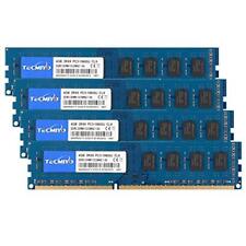 Ram 16GB Kit 4x4GB DDR3 1333MHz 16GB PC3-10600/PC3 10600U Non ECC Unbuffered ... picture