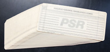 50pcs Vintage MAINFRAME COMPUTER PUNCH CARDS (IBM 80-Column Punch Card) picture