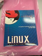 Redhat Linux 5.2 Operating System Big Box Vintage Red Hat Software OS  picture