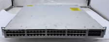 Cisco Catalyst C9300-48P-A V02 48 Port PoE+ Switch w/ C9300-NM-8X 10G Module picture