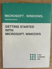 VTG 1990s Microsoft Windows Operating System 3.1 User Guide Manual Booklet EUC picture