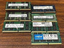 Lot of 14 SK Hynix/Micron/Kingston/etc. 16GB PC4 Laptop RAM Modules picture