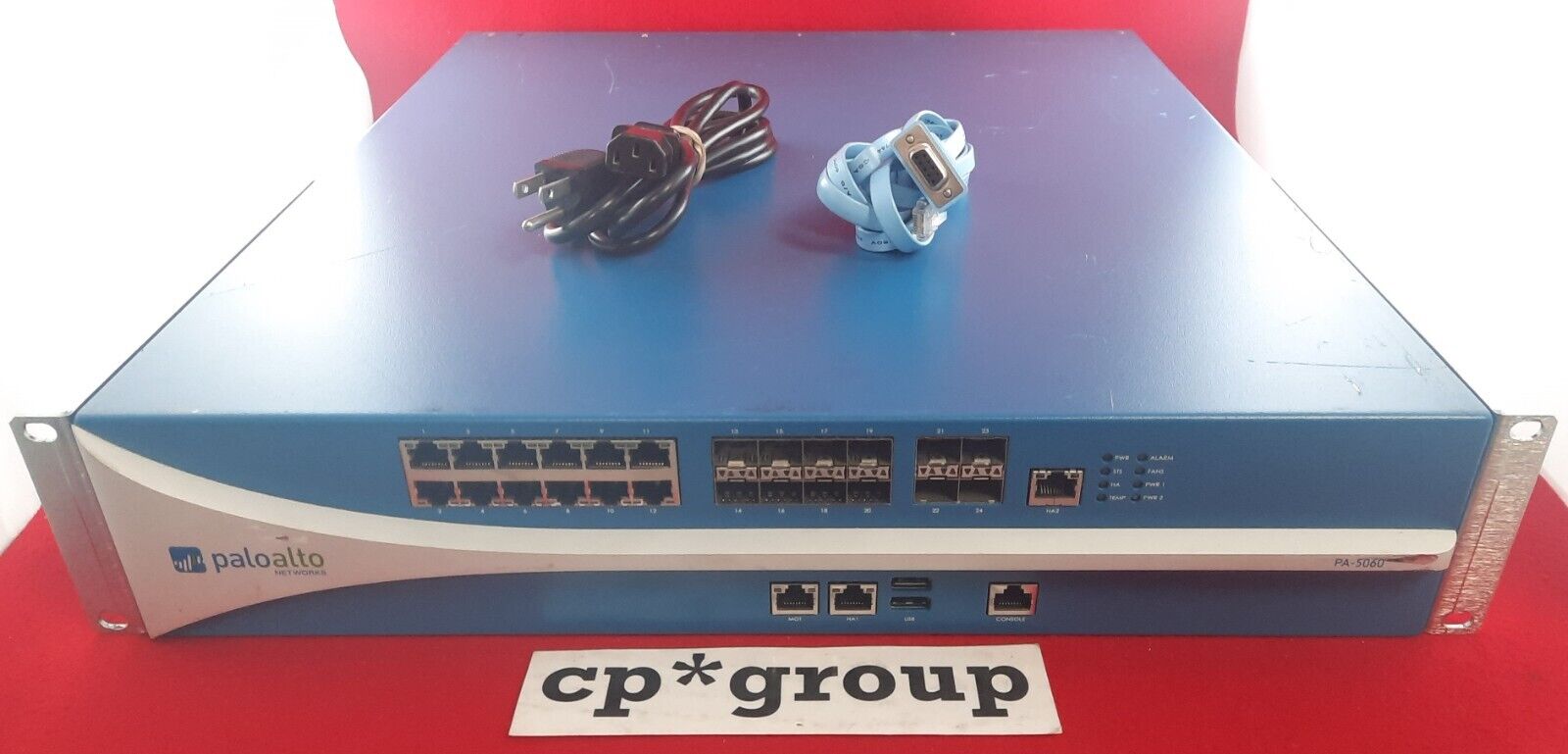 PaloAlto 12-GbE 12-SFP Network Security Firewall PA-5060 2x 120GB SSD 1x PSU