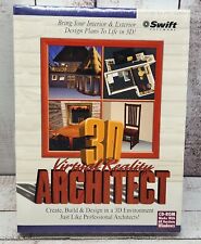3D Virtual Reality Design Architect PC CD ROM Vintage Software 1997 picture