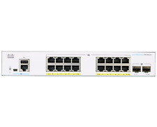 NEW Cisco CBS250-16P-2G 16-Port Gigabit Ethernet PoE+ Compliant Smart Switch picture