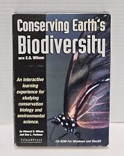 Vintage CD-Rom w/user guide - Conserving Earths Biodiversity with E.O. Wilson  picture