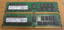 Micron 2 x 32GB DDR4 2Rx4 PC4-2666V-R RDIMM Server Memory MTA36ASF4G72PZ picture