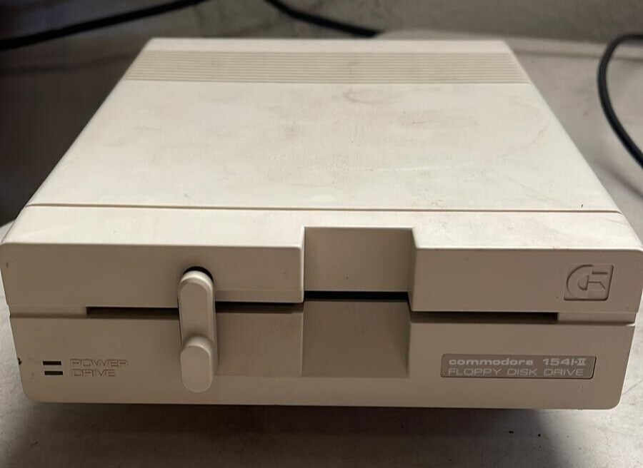 Vintage Commodore 1541-II Disk Drive for Commodore 64 Untested