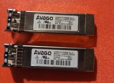 (Pair Of) Avago  AFBR-57G5MZ-ELX  32Gbps 850NM MMO FC SFP+ Transceiver picture