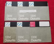 Vintage Computing IBM First 8 inch Floppy Diskettes  in FIVE Original Sleeves + picture