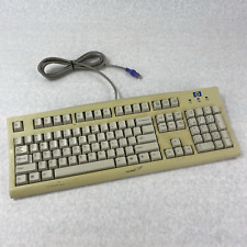 Vintage HP KB-9970 Wired PS/2 Computer Keyboard C4744-60201 picture