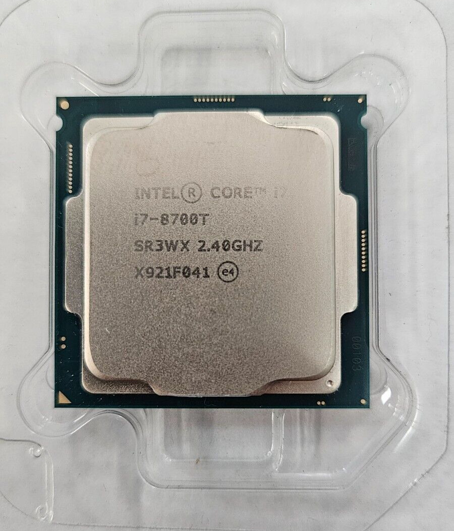 Intel Core i7-8700T 2.40GHz 6 Core LGA1151 CPU Processor SR3WX