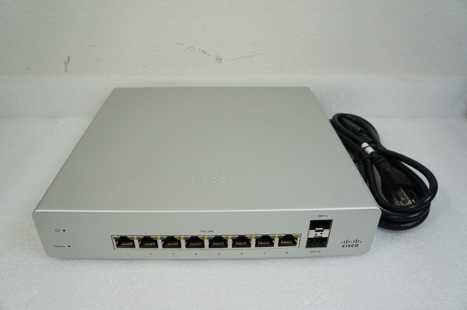 Cisco  Meraki MS220-8P-HW 8-Ports Gigabit PoE Ethernet Switch