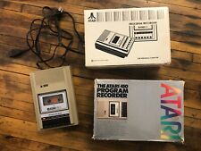 Atari 410 Program Recorder Used - With Both Cords In Original Box Untested As Is picture