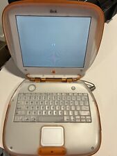 Vintage Apple M2453 iBook G3 Clamshell Tangerine- Powers and boots (no OS) picture