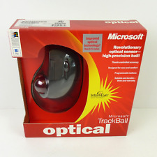 NEW Vintage Microsoft Trackball Optical Mouse D67-00001 X05-42214 SAME DAY SHIP* picture
