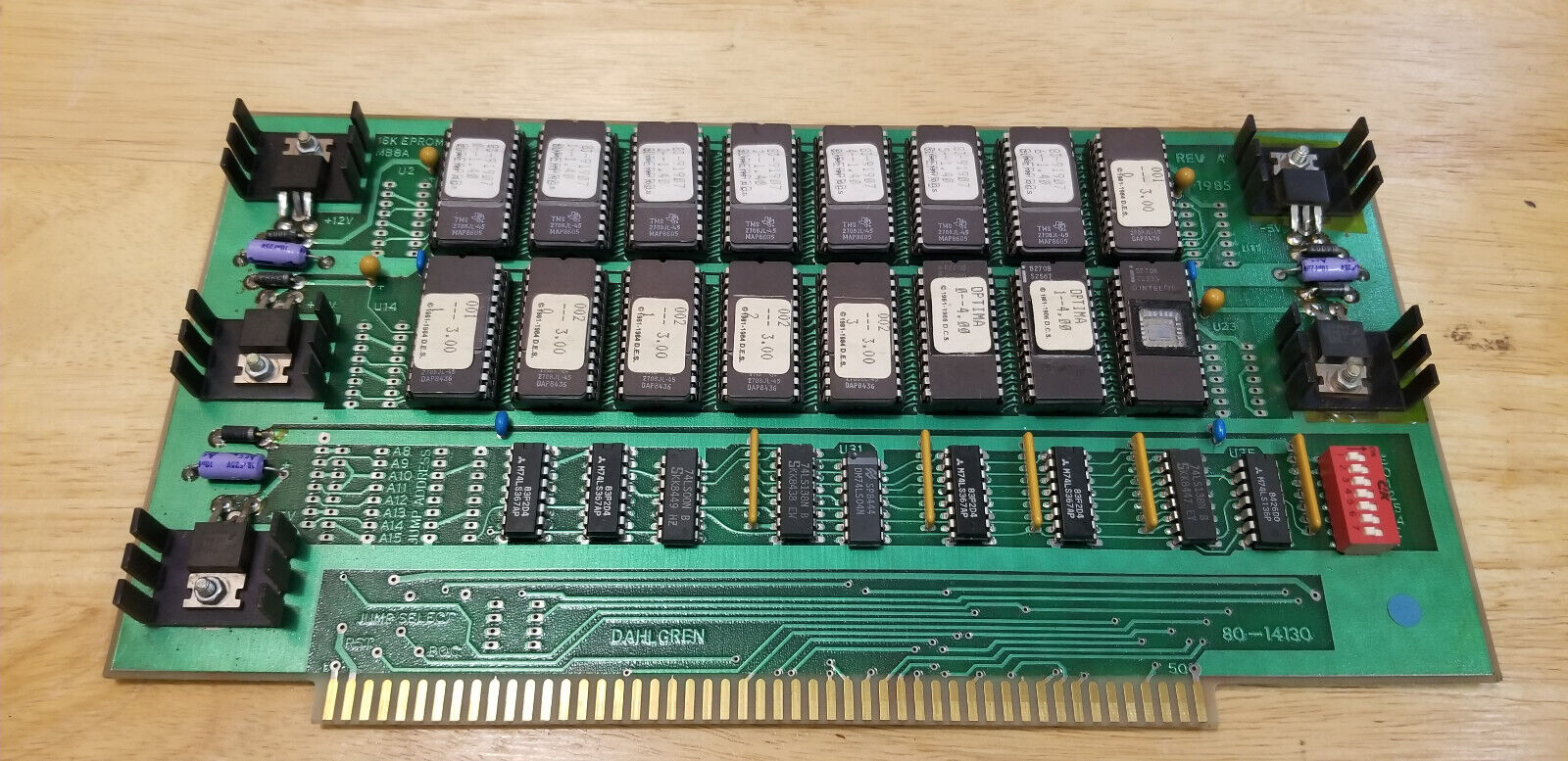 S100 S-100 16K ROM 2708 EPROM Memory Card CPM Computer ALTAIR 8800 IMSAI JAIR