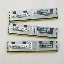 LOT 3x 32GB (96 GB) Samsung M386B4G70DM0-CMA3 PC3-14900L ECC DIMM Server Memory picture