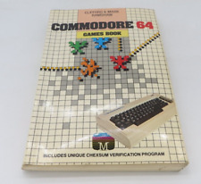 COMMODORE 64 GAMES BOOK by Clifford & Mark Ramshaw vintage video game book picture