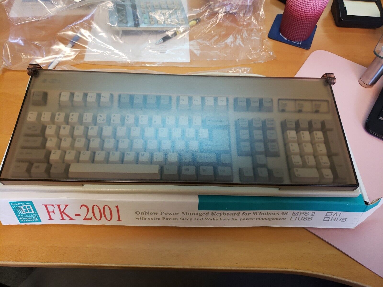 Fk-2001 Vintage Windows 98 Keyboard