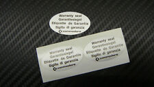 Commodore Amiga  A1200, A500, A600, C64 reproduction warranty labels, Set of 2 picture