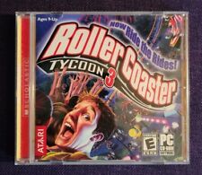 Roller Coaster Tycoon 3 PC CD-ROM Video Game Scholastic Atari Rated E picture