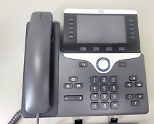 Cisco CP-8841-K9 5 Lines Widescreen LCD VoIP Phone, w/ Base Cleaned & Tested picture