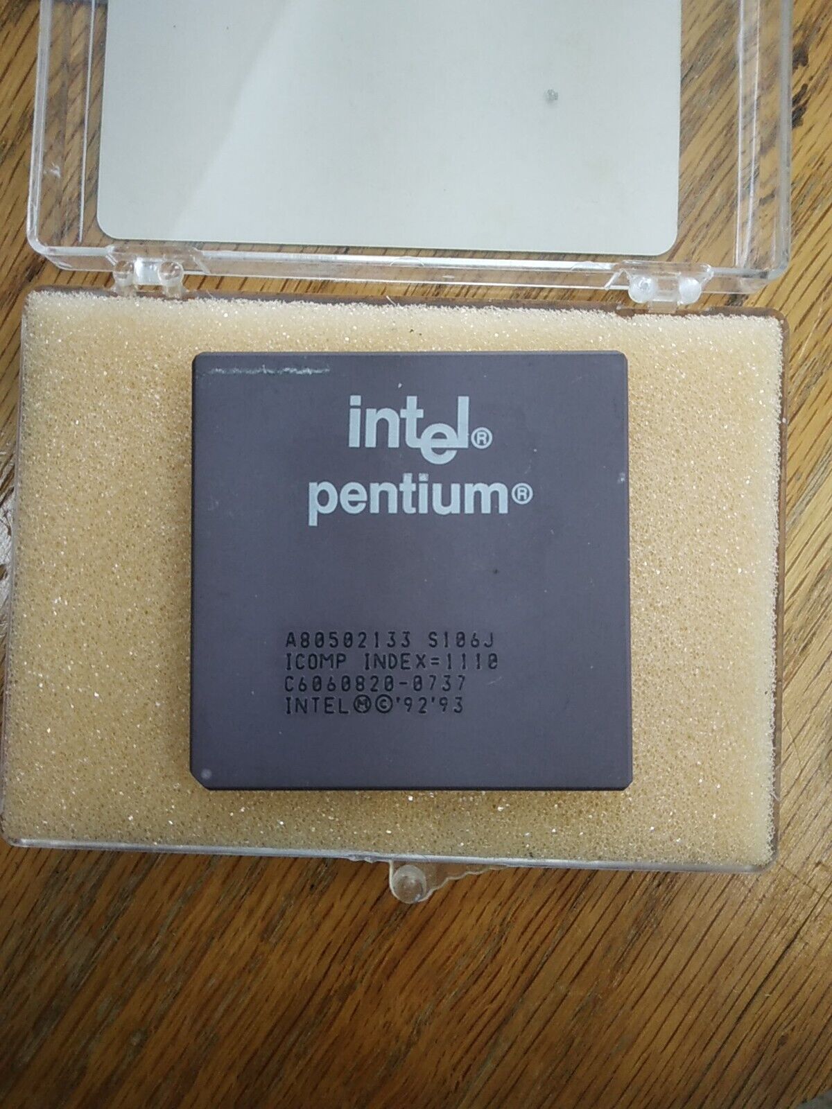 Vintage Intel A80502133 Pentium SOLD AS IS