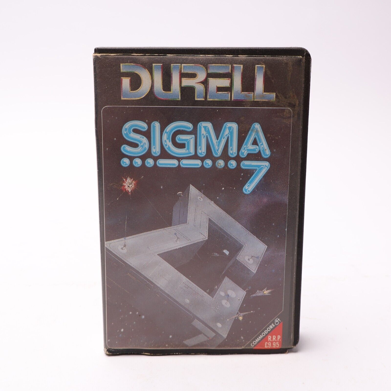 Commodore 64 Game Set - SIGMA 7 - WORKING - w Manual