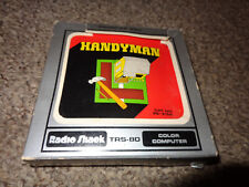 Vintage Tandy Radio Shack TRS-80 Handyman Game With Manual Box Handy Man 26-3154 picture