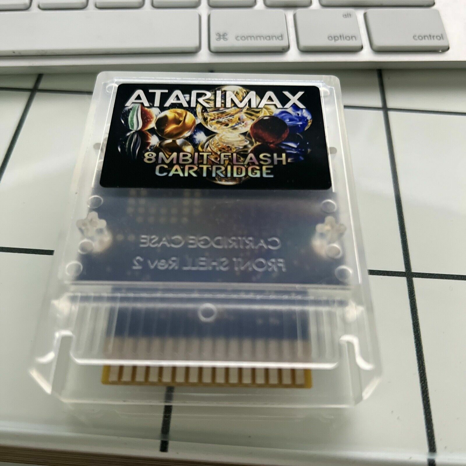 AtariMax cartridge loaded with games. (48K machines)   Atari 800 XL/130XE/65XE