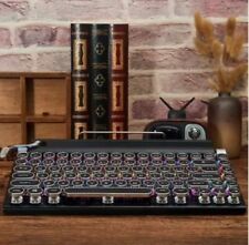 7KEYS Vintage Classic Mechanical Keyboard with Bluetooth Retro Style picture