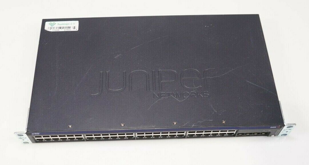 Juniper Networks EX2200-48P-4G 48x PoE+ Gigabit RJ45 4x SFP Switch 750-026331