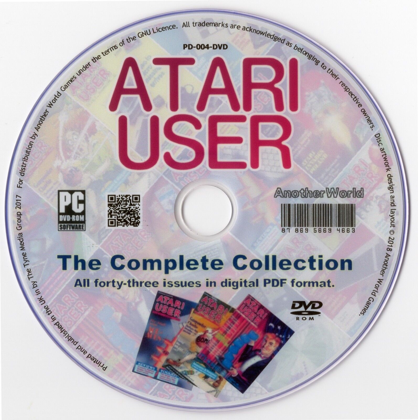 ATARI USER Magazine Collection on Disk ALL ISSUES (XL/XE/400/800/2600 Games)