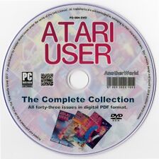 ATARI USER Magazine Collection on Disk ALL ISSUES (XL/XE/400/800/2600 Games) picture
