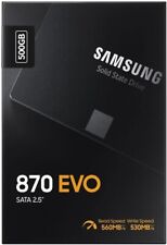 SAMSUNG SSD 870 EVO, 500 GB, Form Factor 2.5” picture