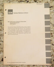 Vintage IBM 1440 System Component Descript, 1441 Processing Unit, 1447 Console picture