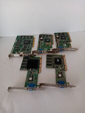 AGP VGA Gaming 3D Graphics Video Cards ATI Rage nVidia Untested Lot of 5 Vintage picture