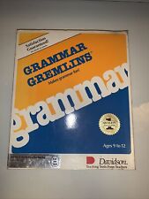 Vintage Apple II IiGS II+ Educational software Grammar Gremlins picture