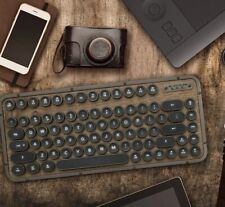 Retro Compact Keyboard (Elwood) - Bluetooth Wireless/Usb Wired Vintage Backlit W picture