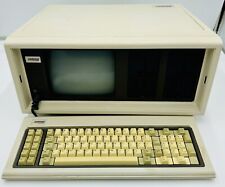 Vintage Compaq Portable Computer Luggable Powers On FOR PARTS REPAIR picture