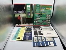 VINTAGE 1992 EASN PGA TOUR GOLF GAME BIG BOX COMPLETE 3.5