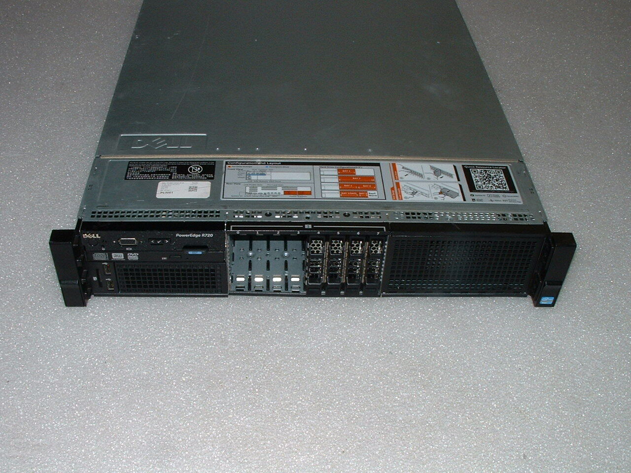Dell Poweredge R720 2x Xeon E5-2650 v2 2.6GHz 16-Cores / No RAM or HDD / H710