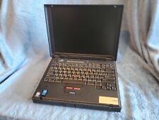 Vintage IBM ThinkPad 770 Pentium MMX Laptop Powers on MISSING PARTS picture