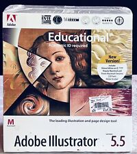 VINTAGE SEALED Adobe Illustrator 5.5 for Macintosh & Power Macintosh 1994 MAC picture