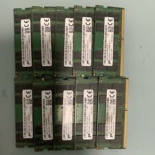 Lot Of 10 16GB Micron 2Rx8 DDR4 Laptop Memory Ram PC4-2666V picture
