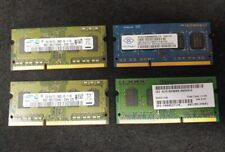 PC3-10600S 1Rx8 SO-DIMM RAM Lot of 4 Samsung Nanya 204 Pin DDR3-1333MHz picture