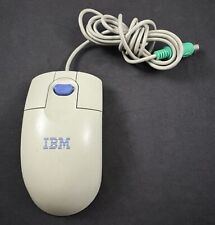 Vintage IBM 3-Button Mechanical Scroll Mouse PS/2 MO09K picture
