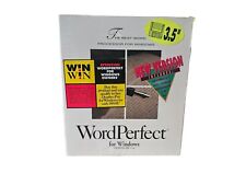 Vintage WordPerfect for Windows Upgrade 5.2 Package Book Manuals Disc Guides New picture